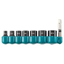 8-Piece 6-Point SAE Impact Socket Set with Standard Impact XPS Socket Adapter