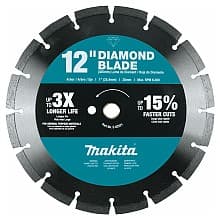 12" Segmented General Purpose Diamond Blade