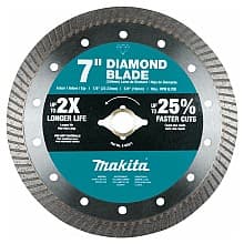 7" Turbo Soft Material Diamond Blade