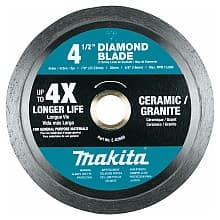 4â€‘1/2" Continuous Rim General Purpose Diamond Blade