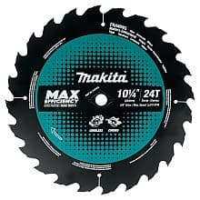 10-1/4" x 24 Teeth Carbide-Tipped Max Efficiency Circular Saw Blade