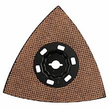 4-1/2&quot; StarlockMax Oscillating Multi-Tool Tungsten Carbide Delta Triangle Sanding Pad