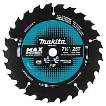 7-1/2" x 25 Teeth Carbide-Tipped Max Efficiency Miter Saw Blade
