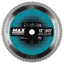 12" x 63 Teeth Carbide-Tipped Max Efficiency Saw Blade
