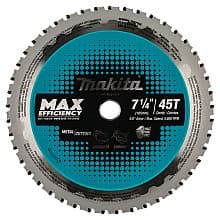 7-1/4" x 45 Teeth Carbide-Tipped Max Efficiency Saw Blade