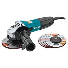4-1/2" Angle Grinder with 5 Wheel