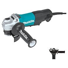 4-1/2" Paddle Switch Angle Grinder with Non-Removable Guard