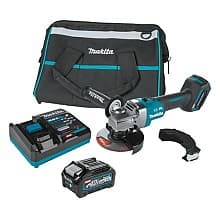 4-1/2" x 5" 40V max XGT Brushless Cordless Angle Grinder Kit with Electric Brake (4.0Ah)