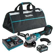 4-1/2" x 5" 40V max XGT Brushless Cordless X-LOCK Angle Grinder Kit with Electric Brake, AWS Capable (4.0Ah)