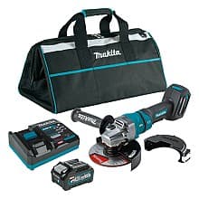 4-1/2" x 6" 40V max XGT Brushless Cordless Paddle Switch Angle Grinder Kit with Electric Brake (4.0Ah)