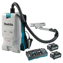 40V Max XGT Brushless Cordless 6 Quart HEPA Filter Dry Backpack Vacuum Kit