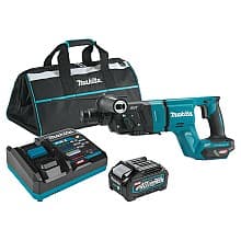 40 V Max XGT Brushless Cordless 1-1/8" SDS-PLUS AVT D-Handle Rotary Hammer Kit with AFT/AWS Capable (4.0 Ah)