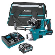 40 V Max XGT Brushless Cordless 13/16" SDS-PLUS AVT Rotary Hammer Kit with Dust Extractor/AFT/AWS Capable (2.5Ah)