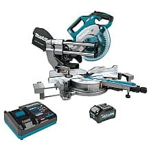 40V max XGT Brushless Cordless 8-1/2" Dual-Bevel Sliding Compound Miter Saw Kit with AWS Capable (4.0 Ah)