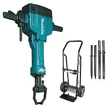 70 lb. AVT Breaker Hammer with Premium Cart, 1-1/8" Hex bits