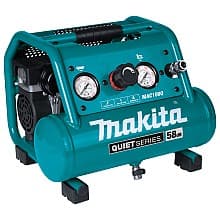 Quiet 1/2 HP Compact Oil-Free Electric Air Compressor