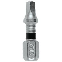 #2 x 1" Impact XPS Square Drive Insert Bit, 1/4" Shank (25/Pack)