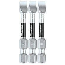 #8 x 2" Impact XPS Slotted Power Bit, 3/Pack