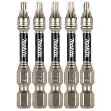 T15 x 2" Impact XPS Torx Drive Power Bit, 1/4" Shank (5/Pack)