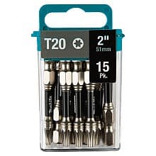 T20 x 2" Impact XPS Torx Drive Power Bit (15/Pack)