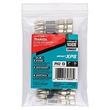 #2 x 2" Impact XPS Phillips Power Bit, 25/Pack, Bulk