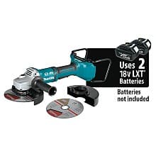 36V LXT Brushless 7" Paddle Switch Cut-Off/Angle Grinder with Electric Brake Tool Only