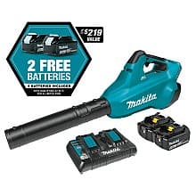 18 V X2 LXT Lithium-Ion Blower Kit with 4 Battery (5.0 Ah)