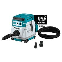 36V LXT Brushless 2.1 Gallon HEPA Filter Dry Dust Extractor Tool Only