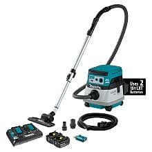 36V LXT Brushless 2.1 Gallon HEPA Filter Dry Dust Extractor/Vacuum Kit with AWS (5.0Ah)