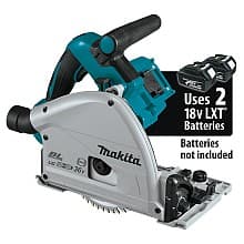 36V LXT Brushless 6-1/2" Plunge Circular Saw Tool Only with AWS
