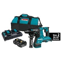 36V LXT Brushless 1-1/8" SDS-PLUS AVT Rotary Hammer Kit (5.0Ah)