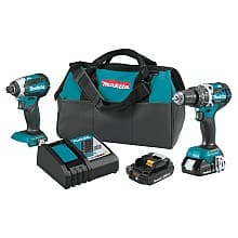 18V LXT Lithium-Ion 2-Piece Compact Cordless Combo Kit (2.0Ah)