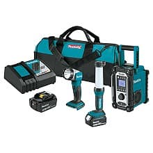 18V LXT Lithium-Ion Cordless 3-Piece Emergency Preparedness Combo Kit (5.0Ah)