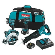 18V LXT Lithium-Ion Cordless 4-Piece Combo Kit (3.0Ah)