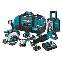 XT704 18V LXT Lithium-Ion Cordless 7-Piece Combo Kit (3.0Ah)