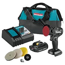 18V LXT Lithium-Ion Sub-Compact Brushless Cordless 3" Polisher/2" Sander Kit (2.0Ah)