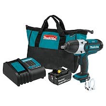 18 V LXT Lithium-Ion Cordless 1/2" Square Drive Impact Wrench Kit (3.0Ah)