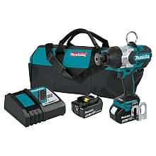 18V LXT Lithium-Ion Brushless Cordless High-Torque 7/16" Hex Impact Wrench Kit (5.0 Ah)