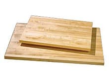 18" x 25" 1-1/2" Solid Maple Butcher Block Countertop