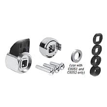 7017 Slam Cam Spring Loaded Latch, Black