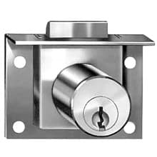 8131 Pin Tumbler Door Lock, Satin Brass, Keyed to KA915 Key