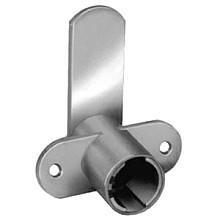 RemovaCore 1-3/16" Cam Lock Cylinder Body, Bright Nickel