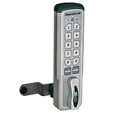 RegulatoR 7/16" Vertical Top Mount Electronic Manual Lock, Satin Chrome, Keyless