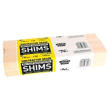 Beddar Contractor Grade Wood Shims (42/Box)
