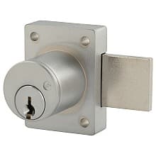 700 Schlage C Keyway Pin Tumbler Deadbolt Drawer Lock, Cylinder Length 1-1/8"