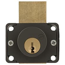 800 Schlage C Keyway  Pin Tumbler Deadbolt Drawer Lock, Cylinder Length 1-3/8"