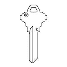 7 Pin Tubular Cam Lock Cut Key