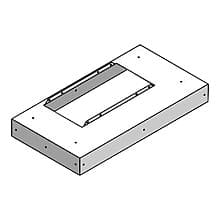 Silver&#45;Metallic Straight Liner for Broan Ventilation