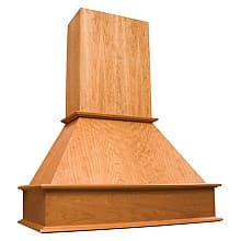 36" Signature Straight Range Hood with Broan Ventilation, Rift White Oak