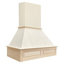 42" Signature Straight Raised Panel Range Hood